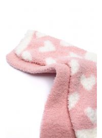 Γυναικείες κάλτσες Pink Label - Ροζ fleece - 2 Pack - Polyester - Regular Fit