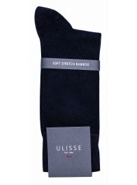 Ανδρικές κάλτσες ULISSE - Σκούρε μπλε κλασικές - Regular Fit - Bamboo
