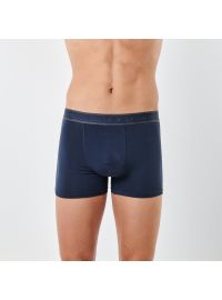 Ανδρικό boxer Body Glove - Μπλε - Μπορντό - Fashion με logo - 2 pack - Cotton - Regular Fit