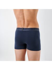 Ανδρικό boxer Body Glove - Μπλε - Μπορντό - Fashion με logo - 2 pack - Cotton - Regular Fit