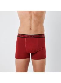 Ανδρικό boxer Body Glove - Μπλε - Μπορντό - Fashion με logo - 2 pack - Cotton - Regular Fit