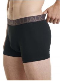 Ανδρικό boxer Walk - Μαύρο - Fashion λάστιχο με logo - 3 pack - Cotton - Regular Fit
