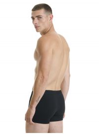 Ανδρικό boxer Walk - Μαύρο - Fashion με logo - 2 pack - Cotton - Regular FitΑνδρικό boxer Walk - Μαύρο - Fashion με logo - 2 pack - Cotton - Regular Fit