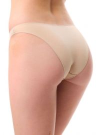Γυναικείο Brazil slip Minerva Fimelle Rio - Μπεζ - Χαμηλόμεσο - 2 Pack - Regular Fit - Modal