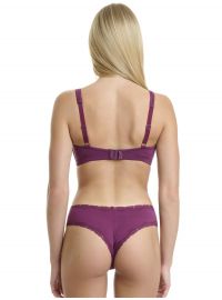 Γυναικείο brazil slip Walk - Δαντέλα - Μονόχρωμο Brief από ίνες bamboo - Regular Fit - 2 pack