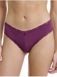 Γυναικείο brazil slip Walk - Δαντέλα - Μονόχρωμο Brief από ίνες bamboo - Regular Fit - 2 packΓυναικείο brazil slip Walk - Δαντέλα - Μονόχρωμο Brief από ίνες bamboo - Regular Fit - 2 pack