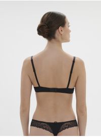 Γυναικείο σουτιέν Simone Pérèle - Μαύρο - Δαντέλα - Half Cup C D E - Polyamide - Regular Fit