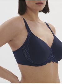 Γυναικείο σουτιέν Simone Pérèle - Navy - Minimizer - Cup D E F G - Polyester - Regular Fit