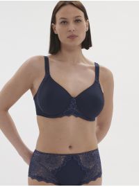 Γυναικείο σουτιέν Simone Pérèle - Navy - Minimizer - Cup D E F G - Polyester - Regular Fit