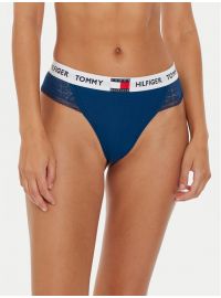 Γυναικείο String Tommy Hilfiger - Μπλε με δαντέλα - Regular Fit - Cotton