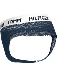 Γυναικείο String Tommy Hilfiger - Μπλε με δαντέλα - Regular Fit - Cotton
