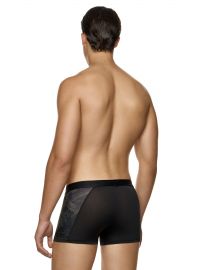 MED Ανδρικό boxer GIORGIO - Μαύρο - Χακί Pixel Print - Regular Fit - Modal