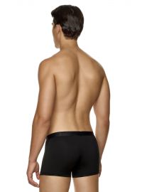 MED Ανδρικό boxer TRAVIS - Μαύρο - Fashion λάστιχο - Regular Fit - Modal