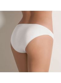 Γυναικείο mini slip Cotonella - Χαμηλόμεσο - Οικολογικό βαμβάκι - 3 pack - Λευκό