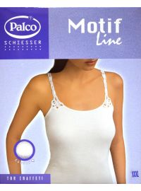 Γυναικείο φανελάκι Palco Motif Line - Top με λεπτή τιράντα βαμβακερό