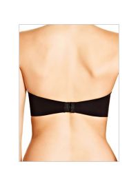Σουτιέν στράπλες Wonderbra Ultimate - Μαύρο χωρίς ραφές - Μεγάλα μεγέθη - Cup D E