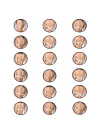 Σουτιέν Push-Up Lormar Joker 18 - Μπεζ Πολυμορφικό - 18 Τρόποι Φορέματος- Cup B