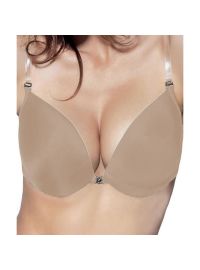 Σουτιέν Push-Up Lormar Joker 18 - Μπεζ Πολυμορφικό - 18 Τρόποι Φορέματος- Cup B