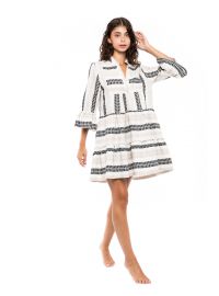 Γυναικείο Beachwear Pink Label - Εμπριμέ - Κοντό καφτάνι