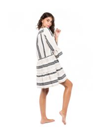 Γυναικείο Beachwear Pink Label - Εμπριμέ - Κοντό καφτάνι