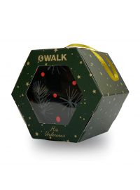 Ανδρικό boxer Walk - Bamboo Brief Μαύρο - Christmas Gift - Φαρδύ εξωτερικό λάστιχο