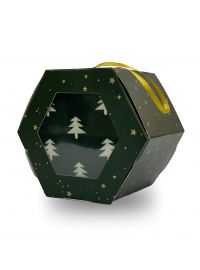 Walk Ανδρική κάλτσα - Bamboo - Christmas Gift Box 2 Ζεύγη - Κόκκινο/Πράσινο - One Size 41-45