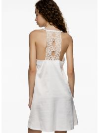 Νυφικό νυχτικό Miss Rosy - Σατέν - Δαντέλα