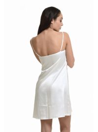 Νυφικό νυχτικό Miss Rosy - Σατέν Ιβουάρ