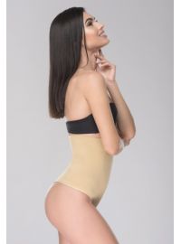 Λαστέξ ZETA - Αόρατο - Λεπτότερη έως 2 νούμερα- Μπεζ - Ψηλοκάβαλο - Zizel στρινγκ κορσές κοιλιάς