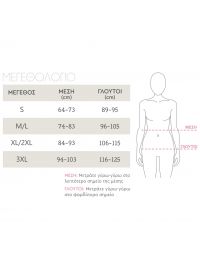 Λαστέξ ZETA - Αόρατο - Λεπτότερη έως 2 νούμερα- Μπεζ - Ψηλοκάβαλο - Zizel στρινγκ κορσές κοιλιάς