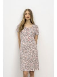 Γυναικείο νυχτικό Vamp - Βαμβακερό καλοκαιρινό - Φλοράλ