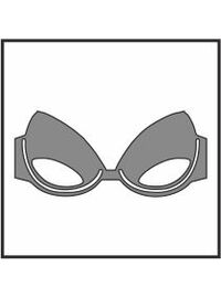 Μαγιό Σουτιέν Strapless Rock Club - Peony Print Bikini