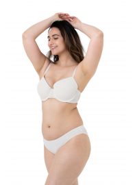 Σουτιέν Dorina Meeka - 1+1 ΔΩΡΟ - Μπεζ - Λευκό - Μεγάλα μεγέθη - Cup D E