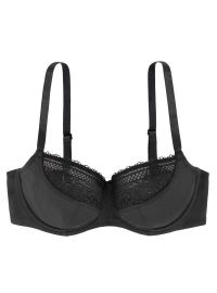 Σουτιέν Dorina Savanna - Μαύρο + Μπεζ - Μεγάλα μεγέθη - 1+1 ΔΩΡΟ - Χωρίς Ενίσχυση - Με Μπανέλα - Cup D - E
