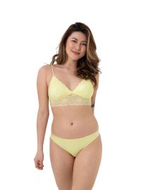 Dorina Γυναικείο Brazil LEAH - Δαντέλα πίσω - 3 Pack