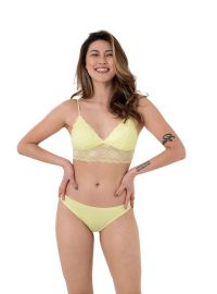 Dorina Γυναικείο Brazil LEAH - Δαντέλα πίσω - 3 Pack