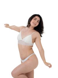 Dorina Γυναικείο Brazil LEAH - Δαντέλα πίσω - 3 Pack