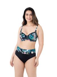 Γυναικείο μαγιό σουτιέν Dorina KINABALU - Χωρίς ενίσχυση - Εμπριμέ  - Cup D E