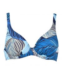 Γυναικείο μαγιό τοπ Naturana - Μπικίνι - Plus size - Εμπριμέ - Cup D E