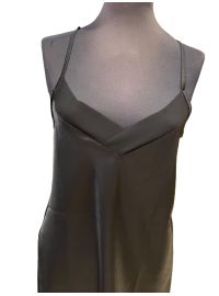 Γυναικεία Ρόμπα Σατέν - Νυχτικό Σατέν - Σετ Fontana di vita - Μαύρο