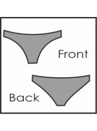 Μαγιό slip Rock Club Porcelain - Λευκό - Μπικίνι δετό - Κανονικό