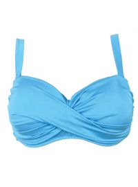 Μαγιό Σουτιέν Strapless Rock Club - Μπλε Bikini - Μεγάλο στήθος - Cup D