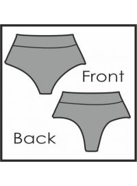 Μαγιό slip Rock Club Lilium - Πορτοκαλί - Mix and Match - Κορσές - Ψηλόμεσο - Brazil