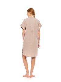 Γυναικείο Νυχτικό Pink Label -  Skin - Σεμιζιέ - Κοντό Μανίκι - Cotton