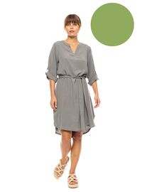 Γυναικείο Beachdress Pink Label - Φόρεμα - Aspen Green - Regular Fit - Viscose