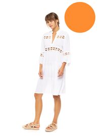 Γυναικείο Beachdress Pink Label -  Φόρεμα - Orange - Regular Fit - ViscoseΓυναικείο Beachdress Pink Label -  Φόρεμα - Orange - Regular Fit - ViscoseΓυναικείο Beachdress Pink Label -  Φόρεμα - Orange - Regular Fit - Viscose