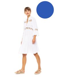 Γυναικείο Beachdress Pink Label -  Φόρεμα - Ultra Violet - Regular Fit - Viscose