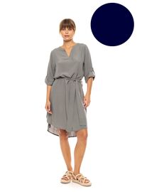 Γυναικείο Beachdress Pink Label - Φόρεμα - Yacht Blue - Regular Fit - Viscose