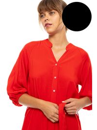 Γυναικείο Beachdress Pink Label - Σεμιζιέ Μακρύ Φόρεμα - Μαύρο - Viscose