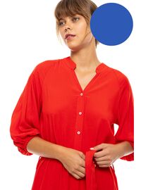 Γυναικείο Beachdress Pink Label - Σεμιζιέ Μακρύ Φόρεμα - Ultra Violet - Viscose